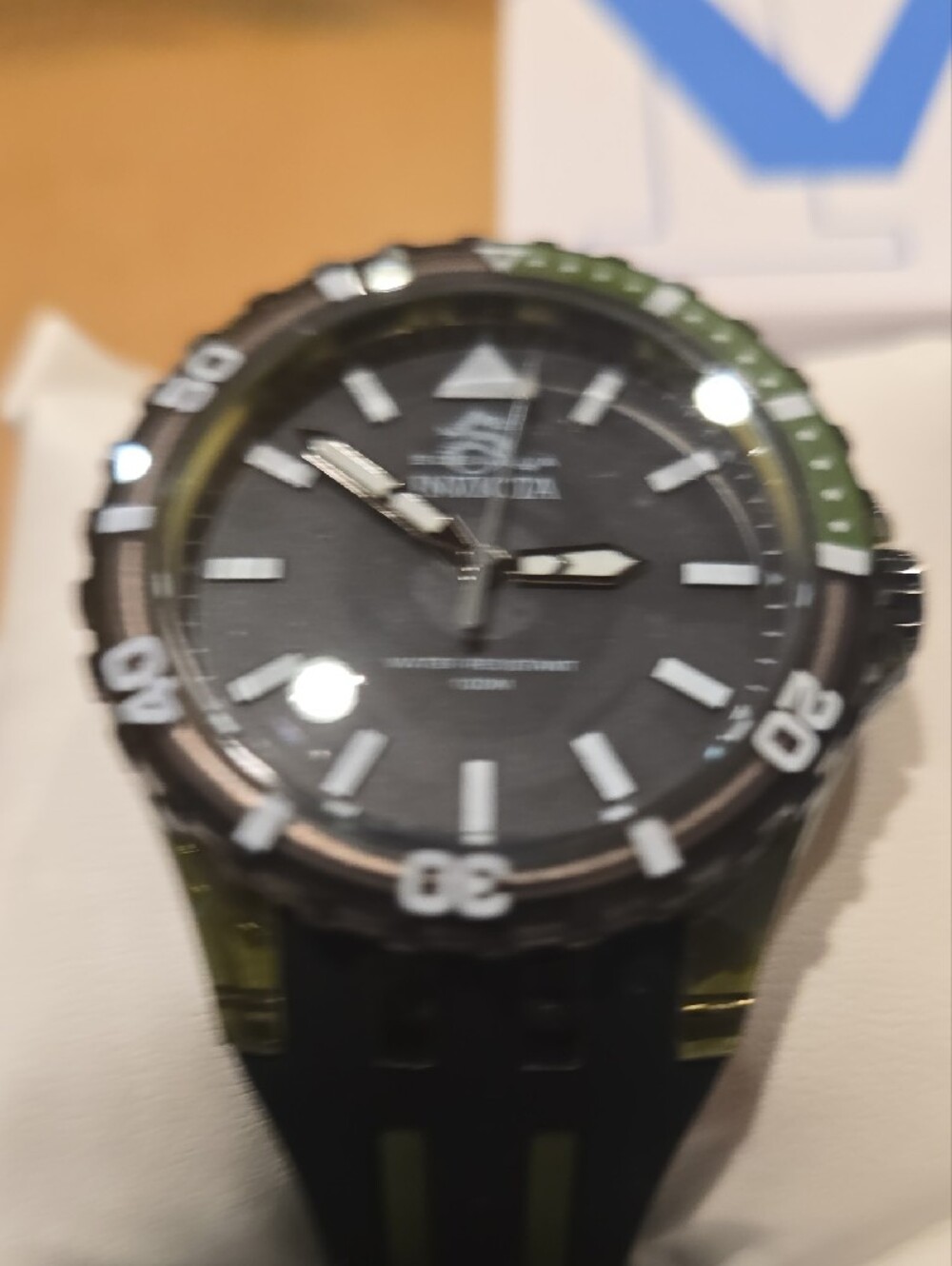 Invicta Subaqua Watch in Green, Black & Gray 44mm - Picture 3 of 5